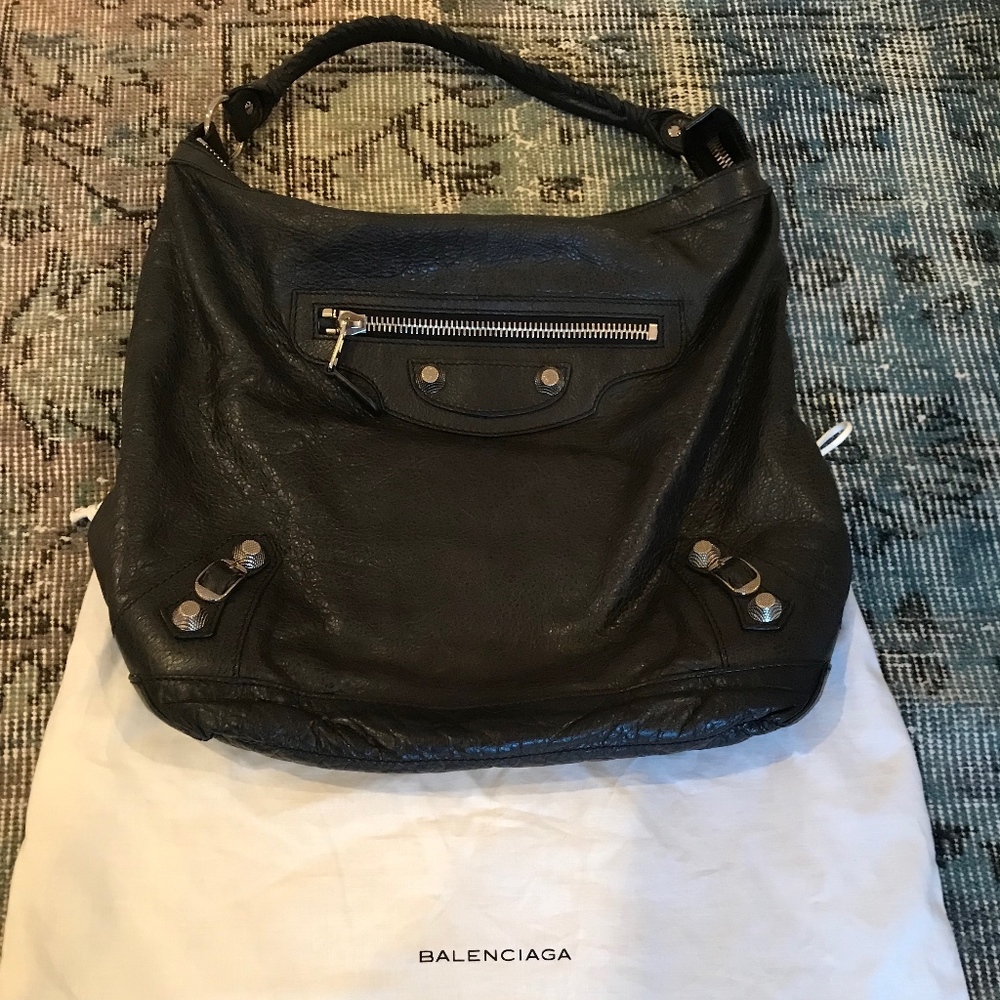 Black Balenciaga Hobo Bag